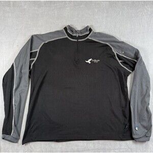 KÜHL Technikore 1/4 Zip Pullover Men's XXL Solitude Resort Bicep Pocket FLAW